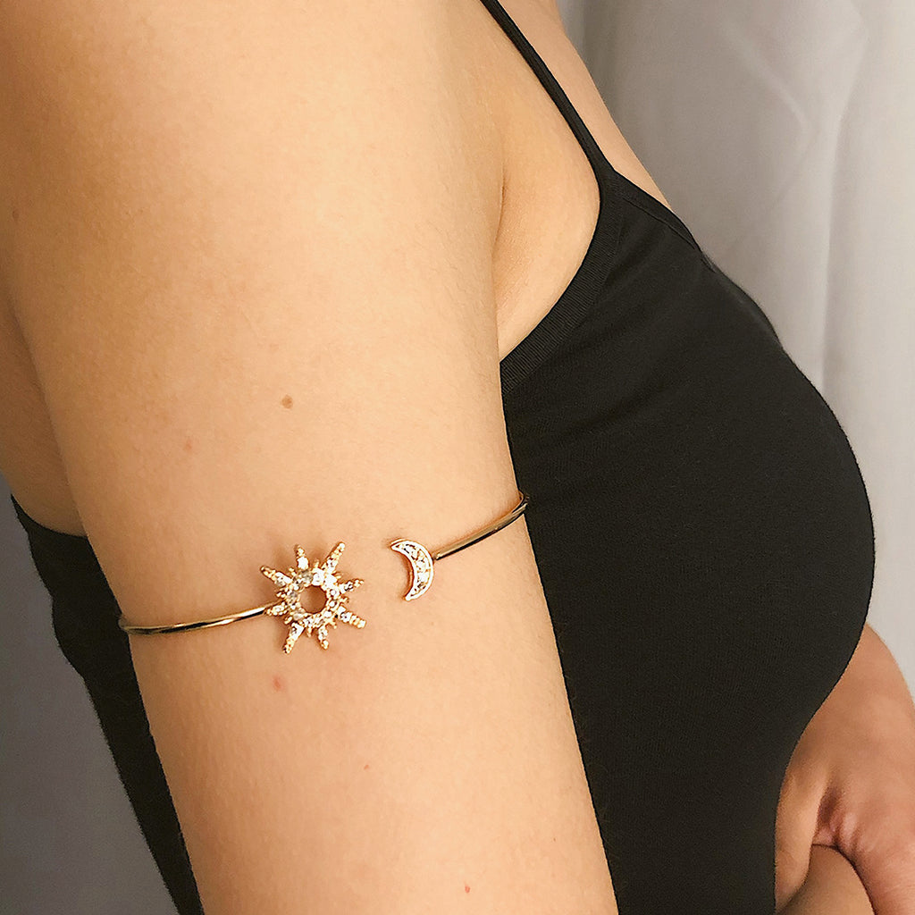 Sun & Moon Arm Bracelet