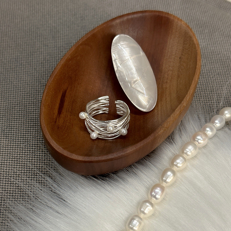 Dreamy Multi-Layer Pearl Fairy Ring