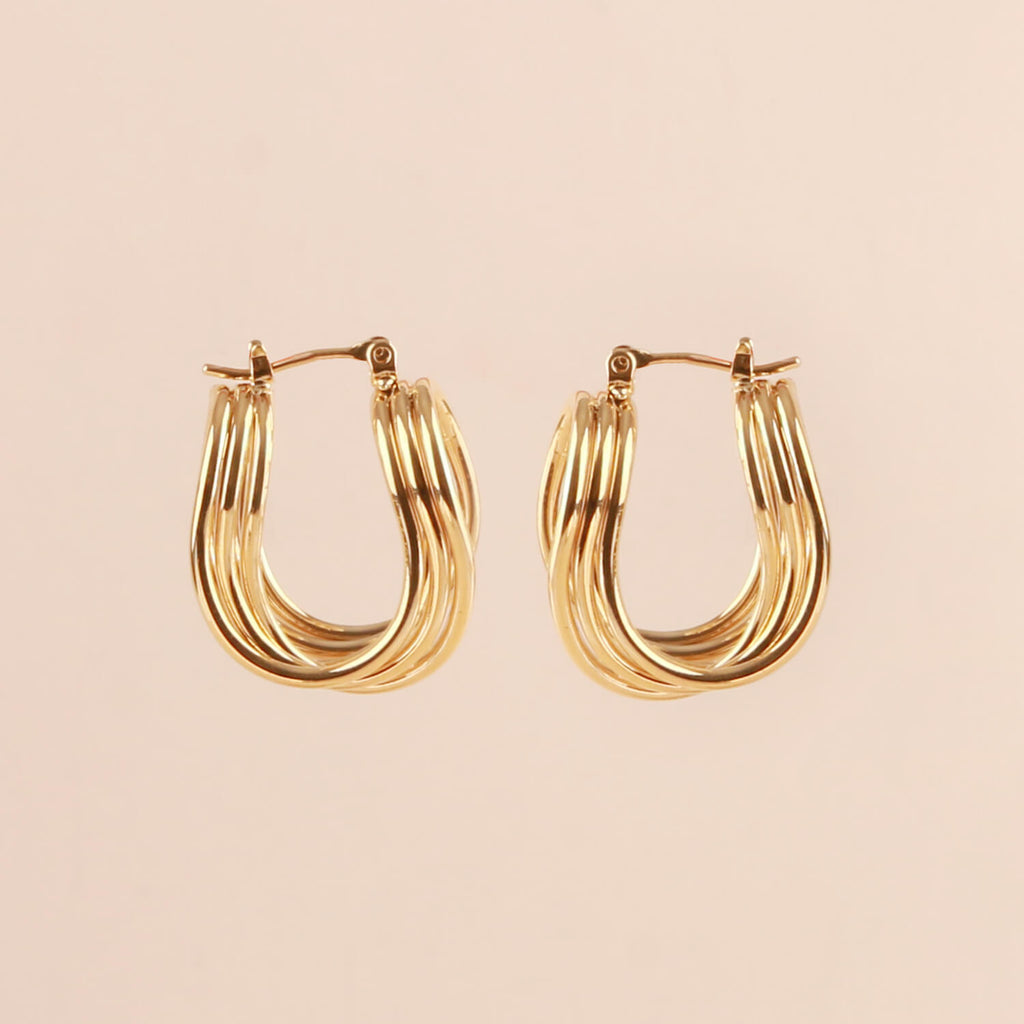 U-shaped Irregular Earrings