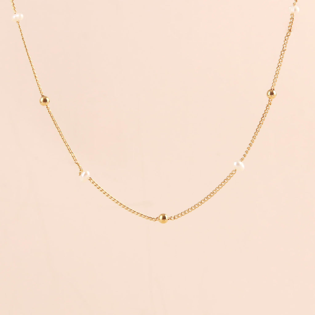 Pearl Dot Necklace