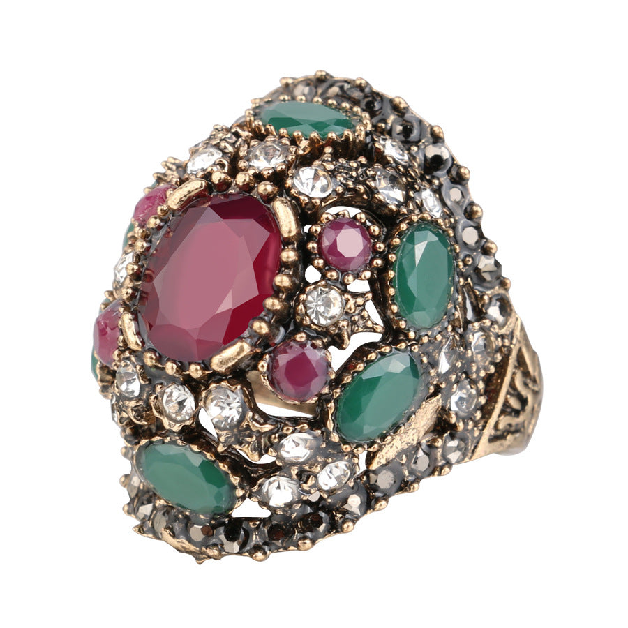 Antique Ottoman Gems Ring