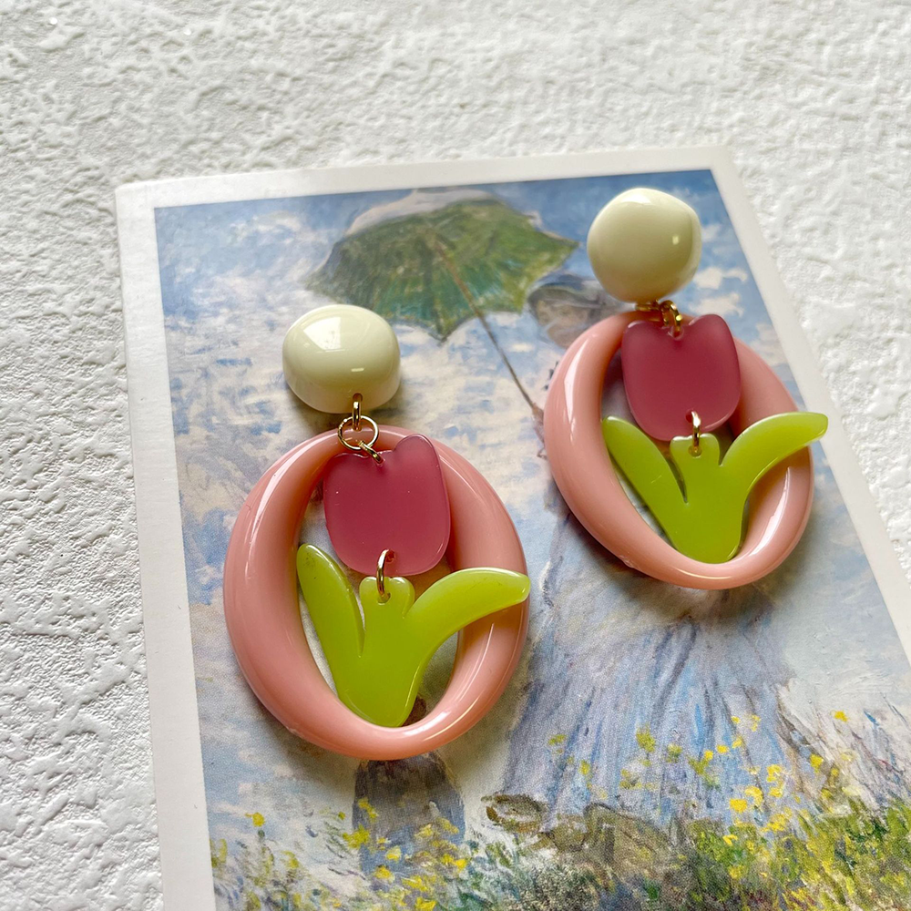 Cute Tulip Earrings