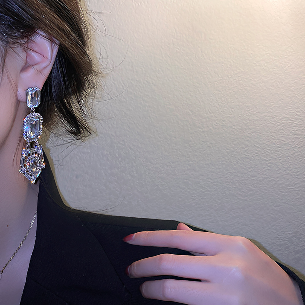 Full Diamond Earrings