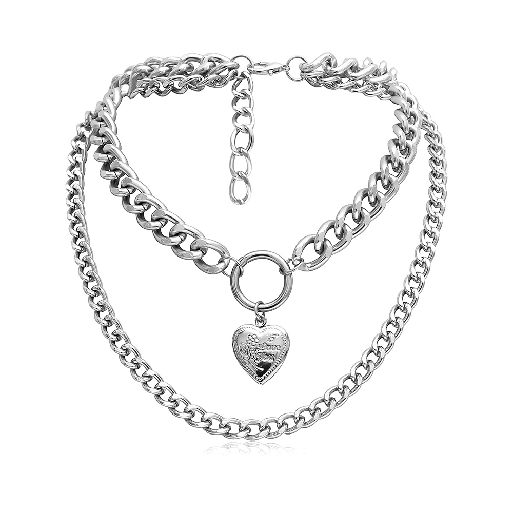 Locket Heart Pendant Necklace