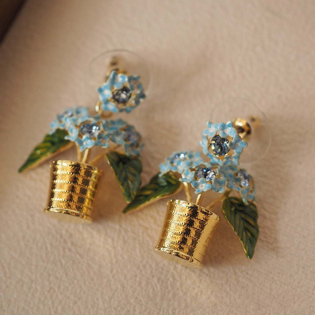 Hydrangea Sweet Earrings