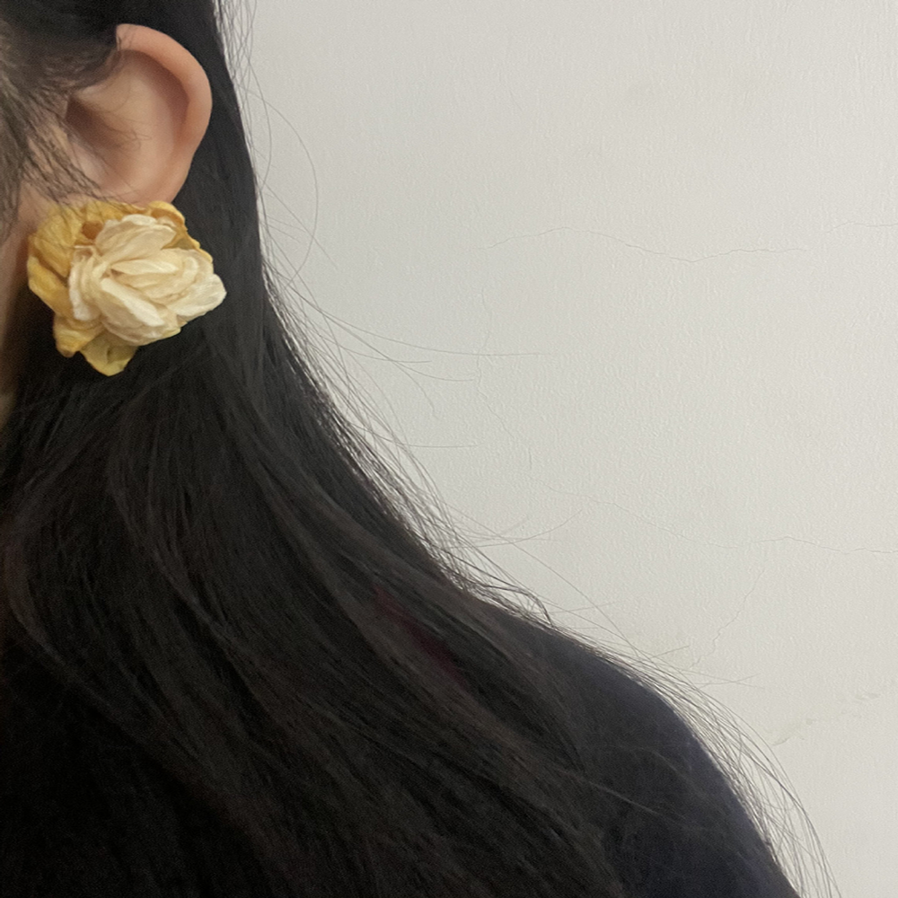 Little Yellow Flower Earrings