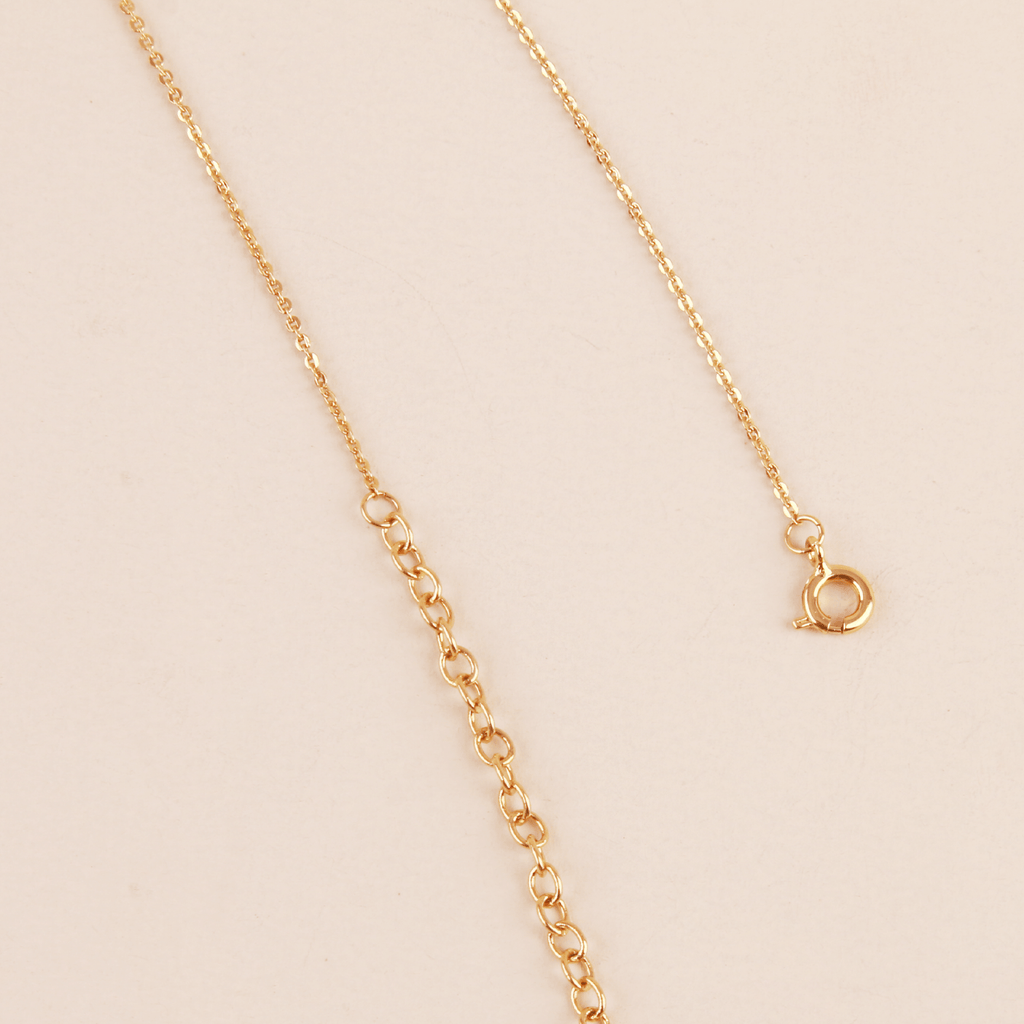 Gold Charm Pendant Necklace