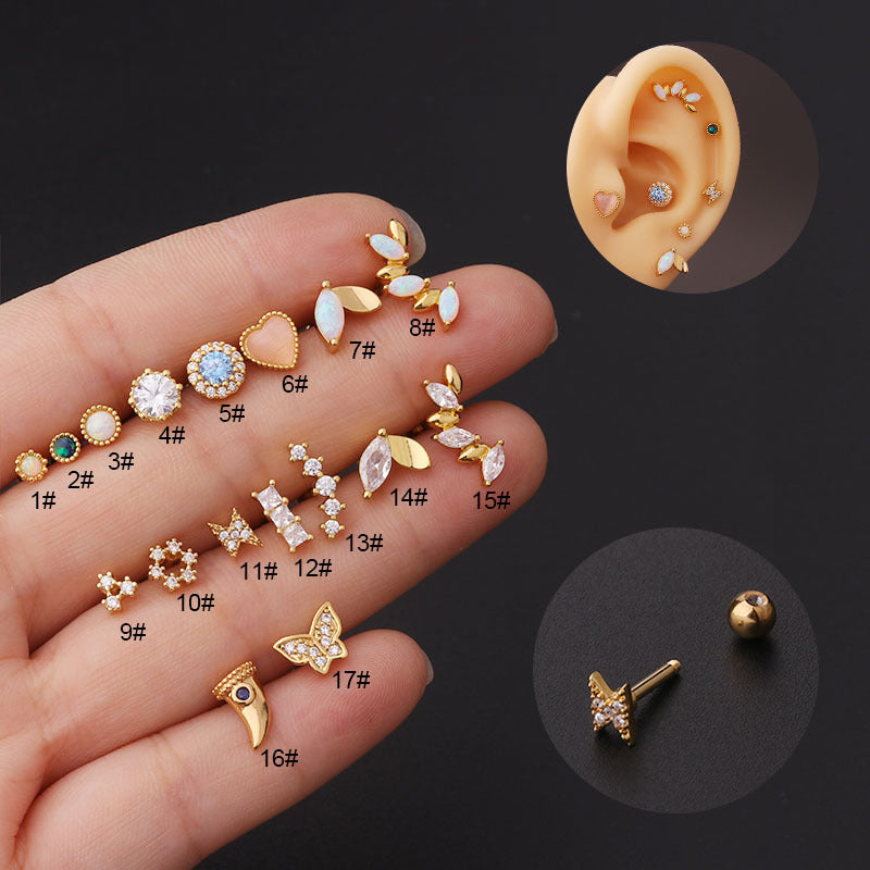 Opal Gemstone Earrings