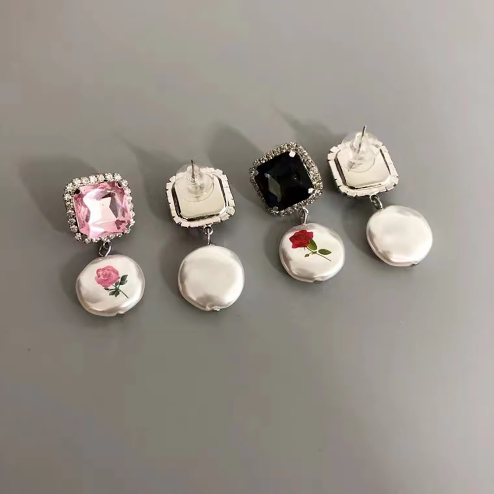 Boucles d'Oreilles Perles Renaissance